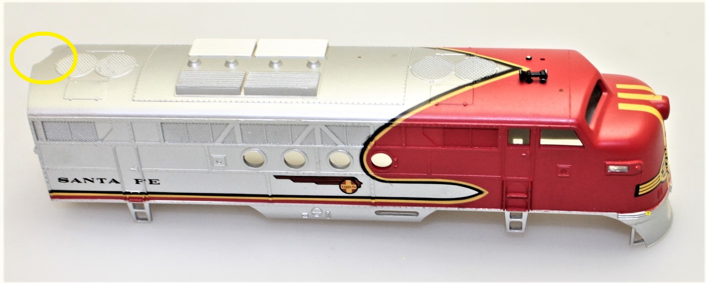 (image for) Body Shell - FTA Santa Fe no horn ( HO Kit Bashing )